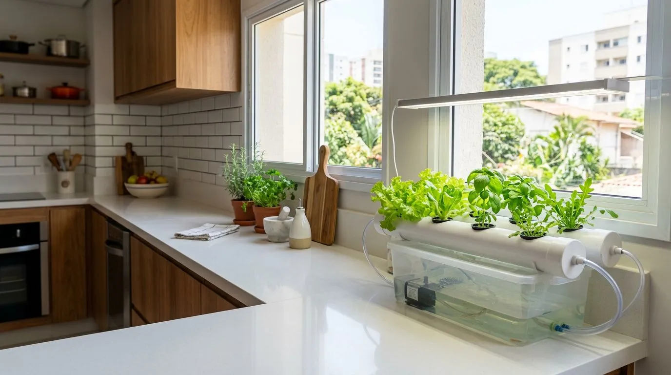 Hidroponia vs aquaponia vs aerojardinagem: comparativo completo para escolher o melhor sistema em casa