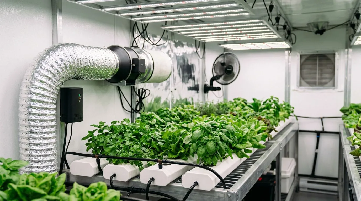 CO2 medidor ppm cultivo indoor: como medir, interpretar e ajustar a ventilação sem errar