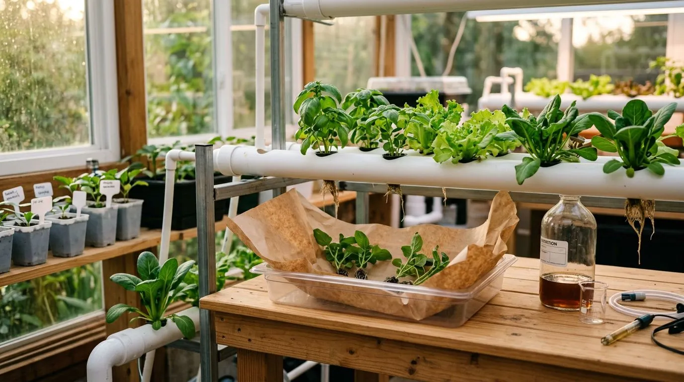 Como fazer análise foliar na hidroponia e usar o resultado para ajustar a solução nutritiva