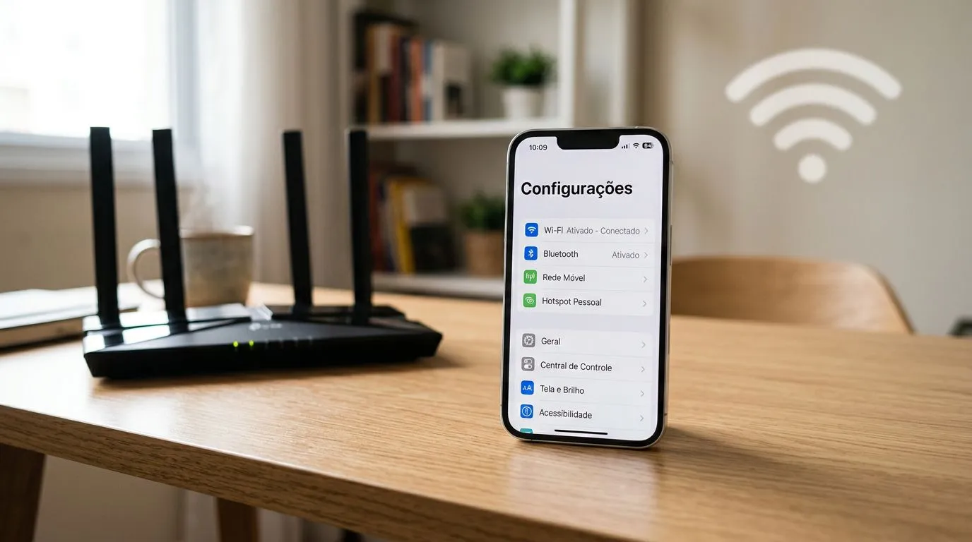 Como resetar a rede no iPhone sem apagar seus dados