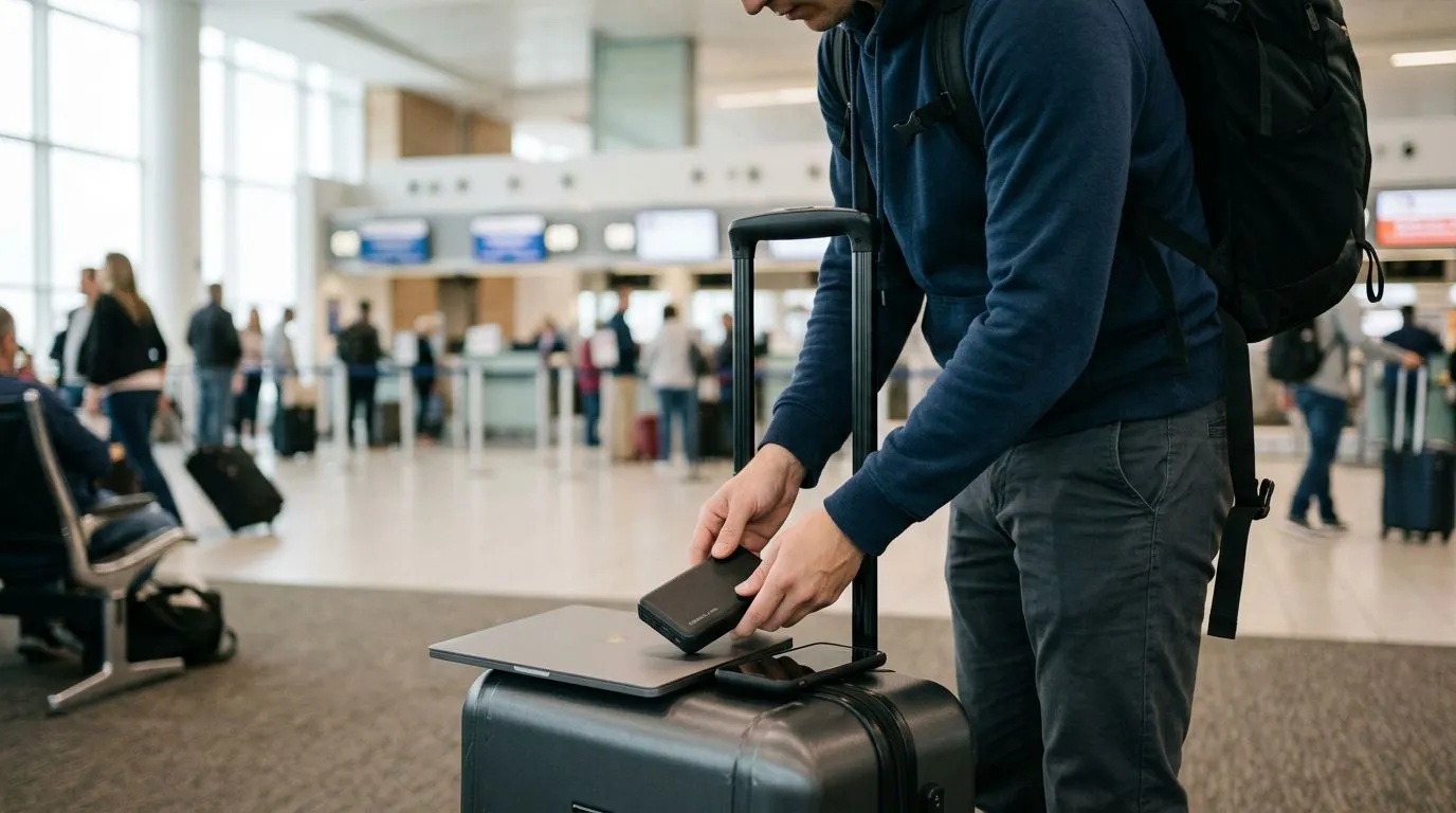 Carregador portátil de avião: regras para levar na bagagem