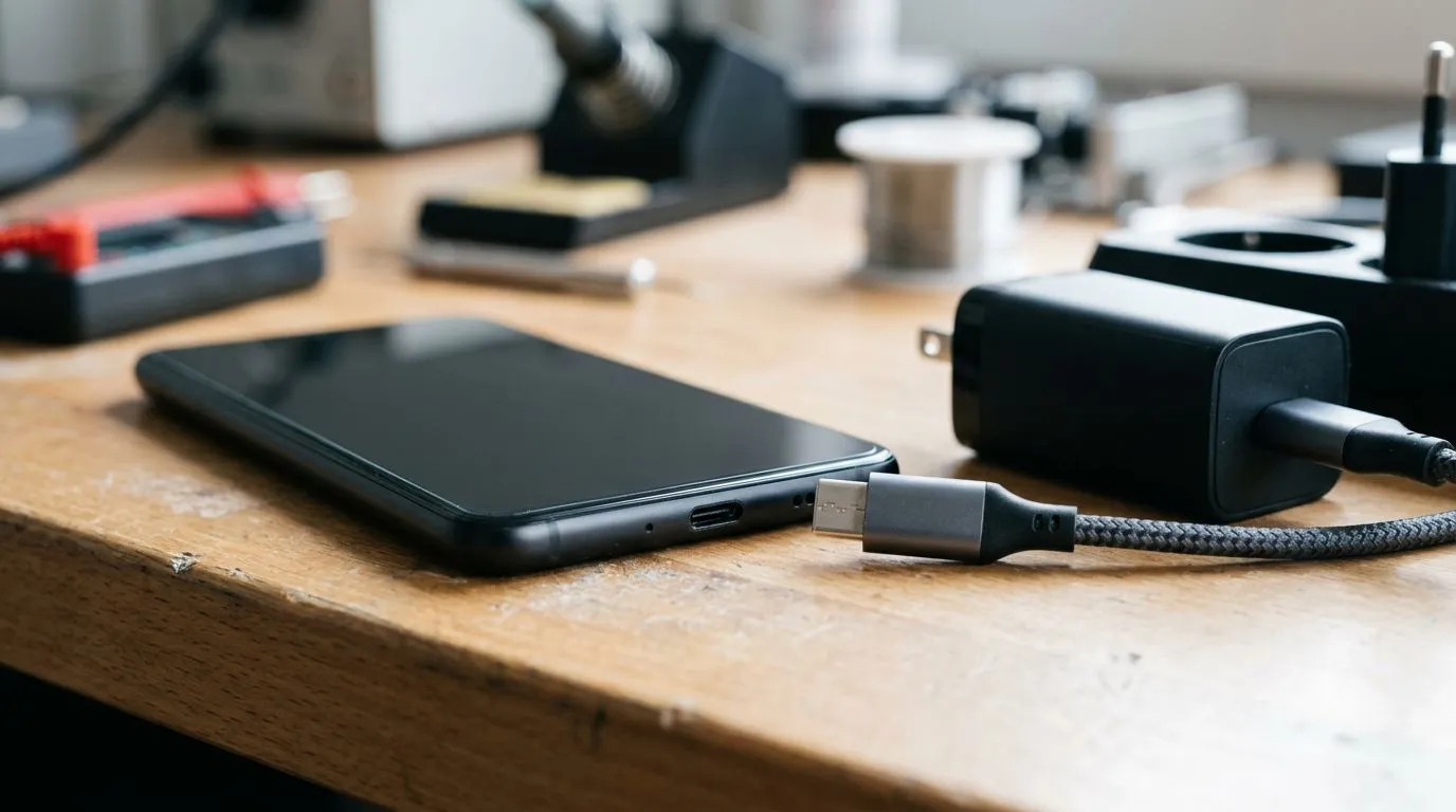 Como descobrir se a porta USB-C aceita carregamento rápido