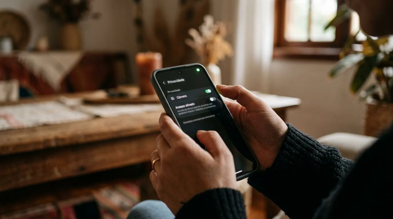 Como saber se um app usa sua câmera em segundo plano